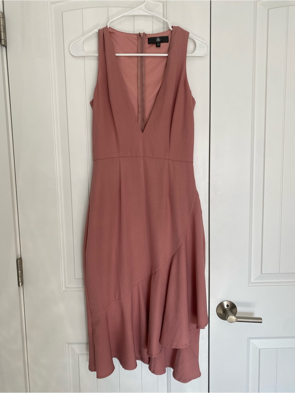 Feminine Ruffle Bottom Dress